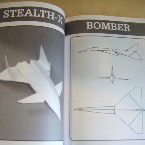 Big Book of Paper Planes Paperback STEM Construction Pilot Airplanes - Picture 6 of 7